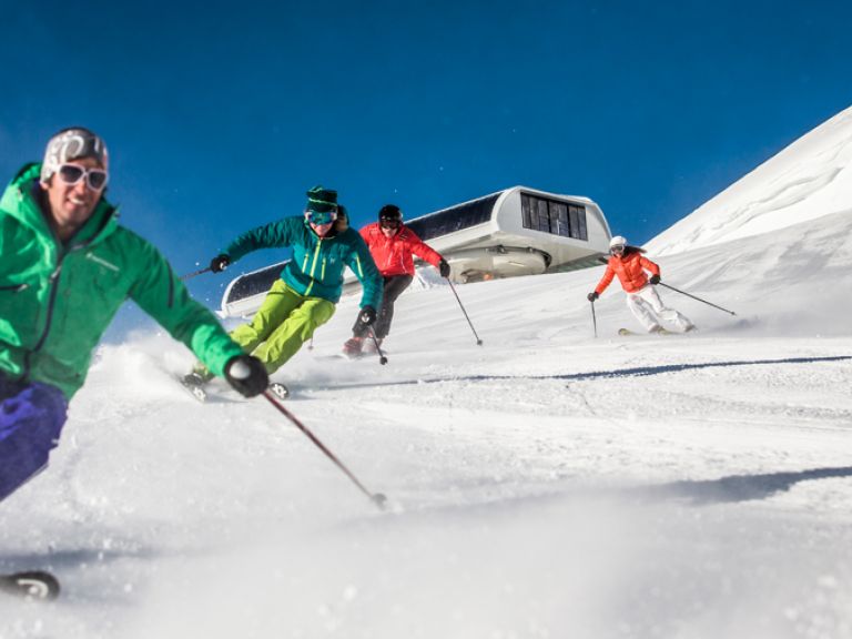 Skifahren in Oberlech am Arlberg Skifahrer in Oberelch